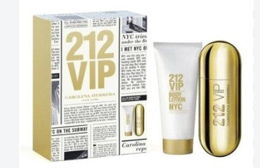 Estuche Carolina Herrera 212 Dama (2 piezas)